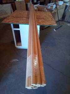 oak chair rail
