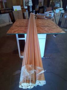 oak chair rail