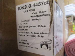 lot 114 image: Drawstring Kitchen Bags