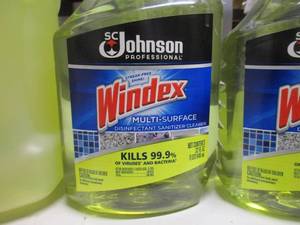 lot 70 image: Windex Multi-Surface Disinfectant