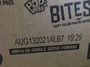 lot 128 image: Pop-Tarts Bites