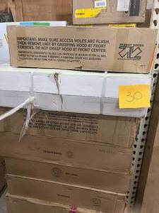 Lot of assorted Hood Ranges various models and conditions customer returns