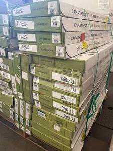 Pallet with Assorted Cap A Tread units see pictures