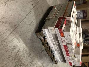 Lot of 45 Mixed and Assoorted Flooring Various Models, Sizes, and Conditions Customer Returns See Pictures