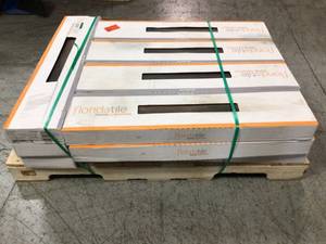 Lot of 15 Boxes of Porcelain Floor and Wall Tile by Florida Tile Home Collection Customer Returns See Pictures