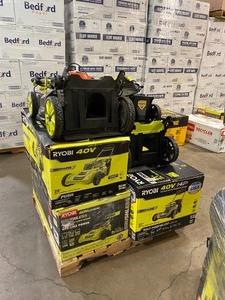 Pallet with Assorted mower original costumers returns see pictures