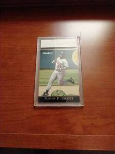 Slabbed Kirby Puckett Pinnacle Promo Card