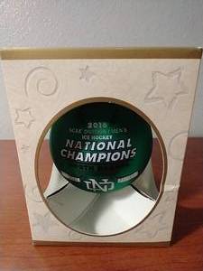2016 UND Hockey National Champions Christmas Tree Ornament