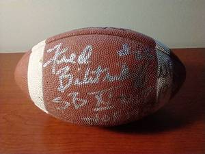 HOFer Fred Biletnikoff Signed Football