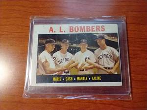 1964 Topps A.L. Bombers Card (Mickey Mantle)