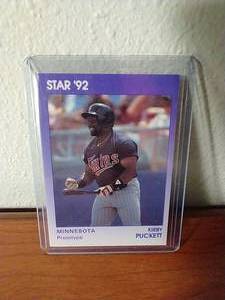 Star 1992 Kirby Puckett Prototype Card - Only 800 Made