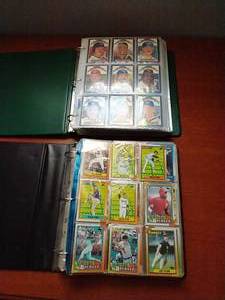 2 Baseball Card Albums - 1989 Donruss & 1990 Topps Series 1
