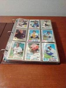 Vintage BaseballFootball Card Album