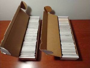 Two Boxes of Vikings Cards