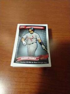 2010 Topps Peak Performance Complete Set (50)