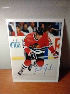 Signed Michel Goulet Photo wCOA