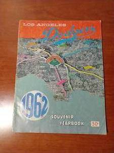 1962 Los Angeles Dodgers Yearbook