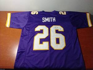 Signed Robert Smith Vikings Jersey - Robert Smith Certified