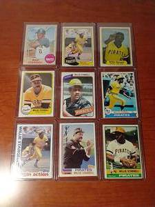 9 Willie Stargell Cards - Includes 1968