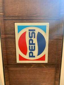 lot 29 image: Antique Pepsi Letter Board 18 x 70