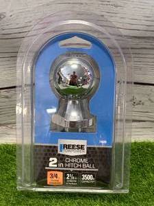 lot 60 image: Reese Chrome Ball Hitch 2 Inch