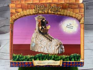 lot 92 image: Vintage Hairy Potter Gringotts Action Bank (Sold $35 Ebay)