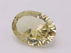 lot 45A image: 10.56 Carat Starburst Fancy Cut Natural Citrine Gemstone