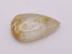 lot 55C image: 19.83 Carat Natural Rutilated Quartz Gemstone