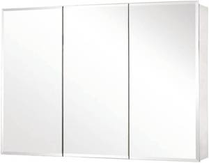 Tri-View Bathroom Medicine Cabinet