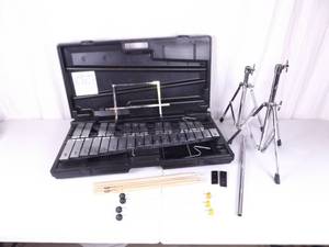 lot 6 image: Musser Student Xylophone in Case with Stand and Accessories