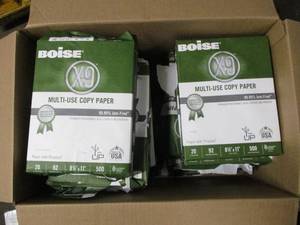 Boise Copy Paper- 5500 retail $80...