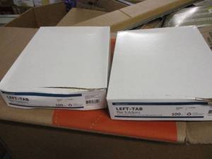 Office Depot Left Tab File Folders...