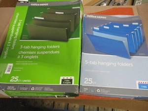 Office Depot Hanging Folders...