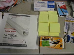 Misc. Office Supplies- see all pict...