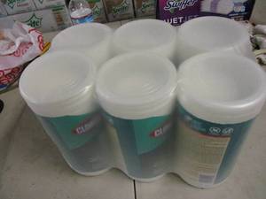 6 Bottles of Clorox Disinfectant Wi...