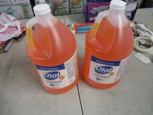 2 Gallons of Dial Liquid hand Soap...