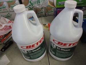 2 Bottles of Betco Es-steam Cleaner...