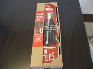 Double Sided LED Coke Sign...