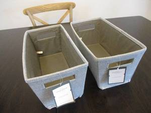 2 Threshold Storage Bins...