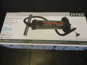 Intex Double Quick III Hand Pump...