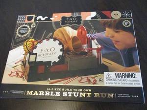 FAO Schwarz 51 piece Build Your Own Marble Stunt Run