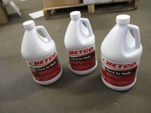 3 Bottles of Betco Hard as Nails Fl...