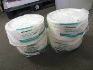 500 Highmark Paper Plates...
