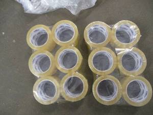 12 rolls of Tape Logic Clear Tape...