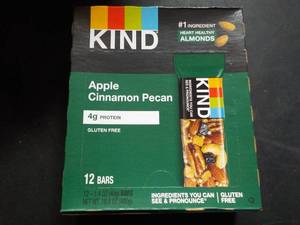 Box of 12 Kind Apple Cinnamon Pecan...
