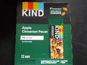 Box of 12 Kind Apple Cinnamon Pecan...