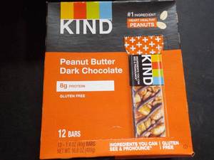 Box of 12 Kind Peanut Butter Dark C...