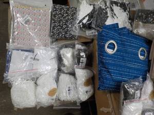 Sewing Supplies and Drapes...