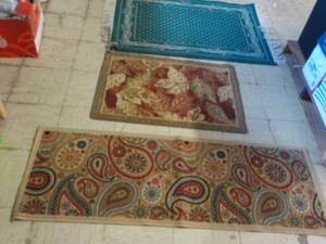 3 Area Rugs- longest one is 58...