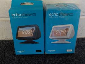 2 Echo Show adjustable Stands...